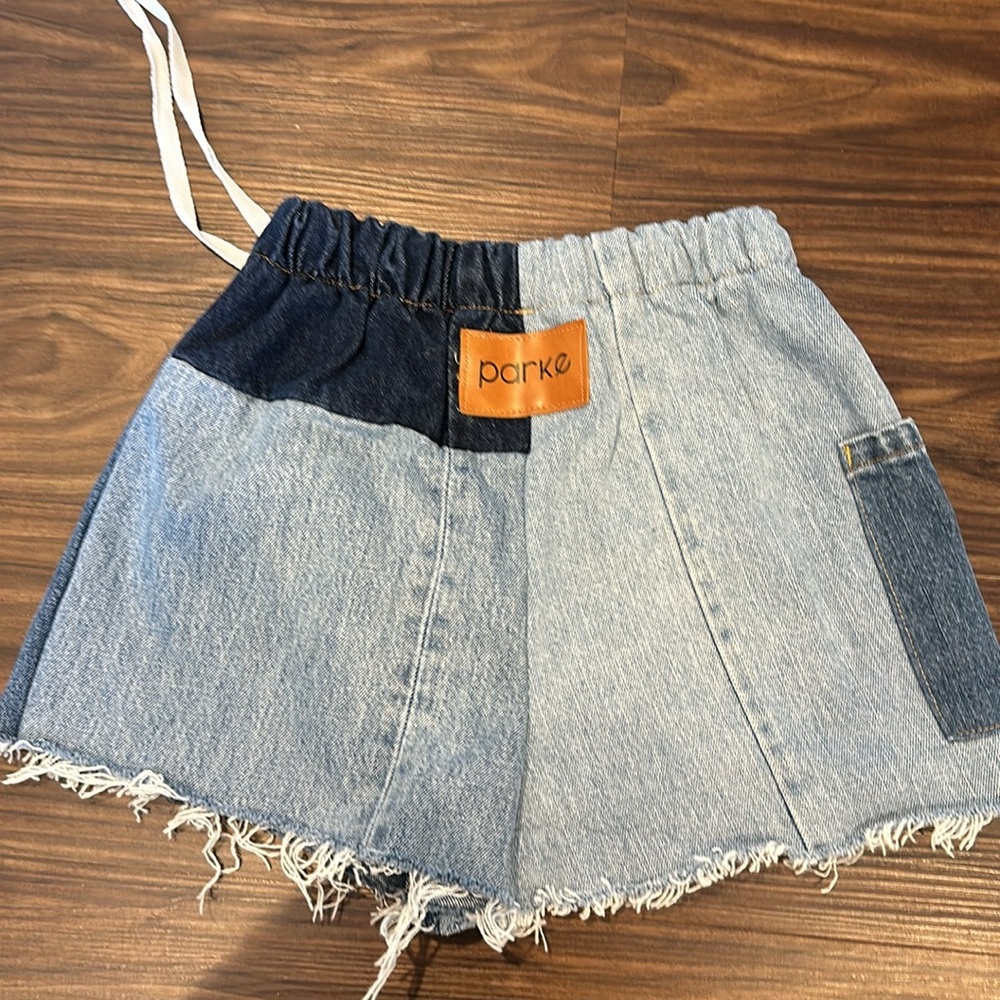 Parke Patchwork Drawstring Short - Picture 3 of 4